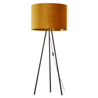 TK Lighting lampa podłogowa Tercino E27 czarno/pomarańczowa 5533 (5533)
